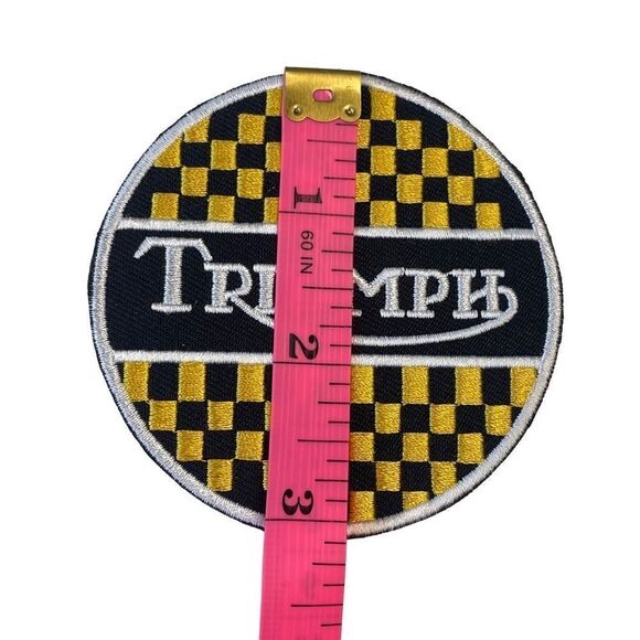 Triumph Motorcycles Embroidered Patch - Picture 2 of 3